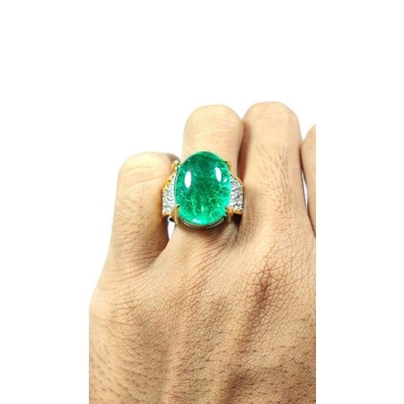 Natural Batu Permata Zamrud Rusia Opal Asli Catam Top Quality Siap Pakai