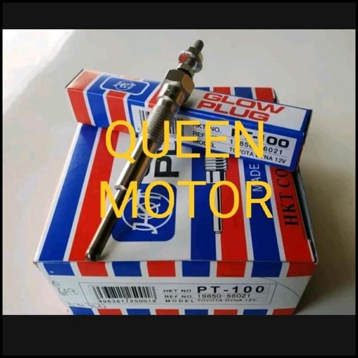 HOT DEAL GLOW PLUG BUSI PEMANAS PT100 12V RINO DYNA DELTA TAFT GT 