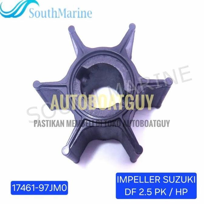 Impeller / Wayer 17461-97JM0 Mesin Tempel Suzuki DF 2.5 PK / HP 4 Tak