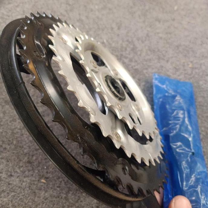 Crank sepeda Prowheel Taiwan Alloy 28/38/48T arm 170mm import