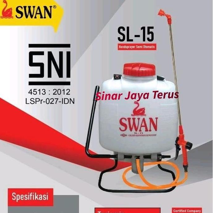 Ready Hand Sprayer Swan SL 15 _ Sprayer Swan Manual SL 15 _ Alat Semprot Hama