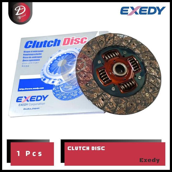 TERBARU CLUTCH DISC KAMPAS KOPLING TOYOTA INNOVA BENSIN 2.0 2.000CC TAHUN 2004-2015 EXEDY TYD123U AS