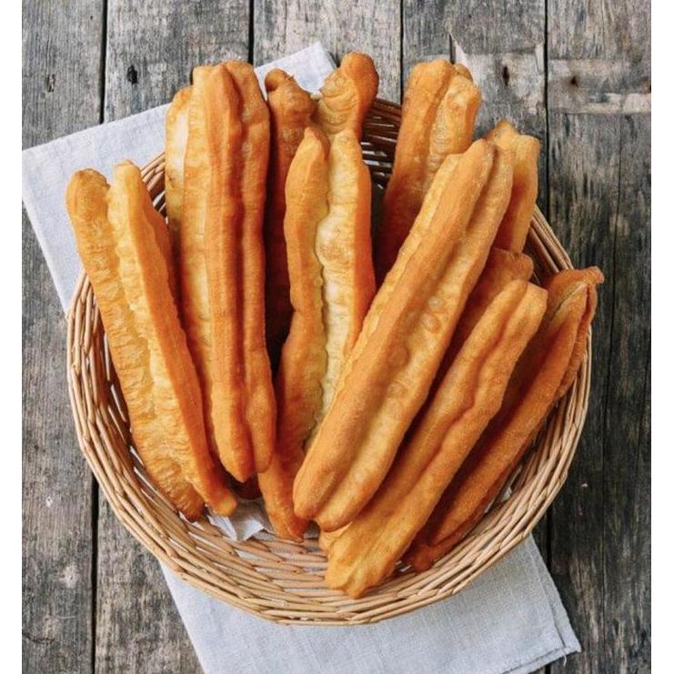 Cahkwe Cakwe YouTiao Fritters Roti Goreng Frozen Beku isi 10pcs