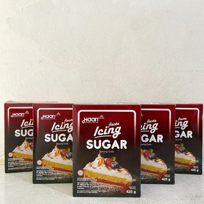 Haan Fiesta Icing Sugar 425 gram | haan icing sugar