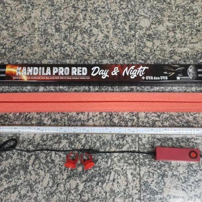 LAMPU LED KANDILA PRO RED DAY AND NIGHT UVA UVB