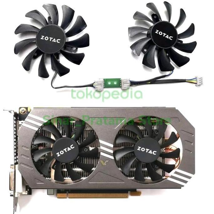Fan kipas Vga Zotac Gtx 970 75mm 4pin