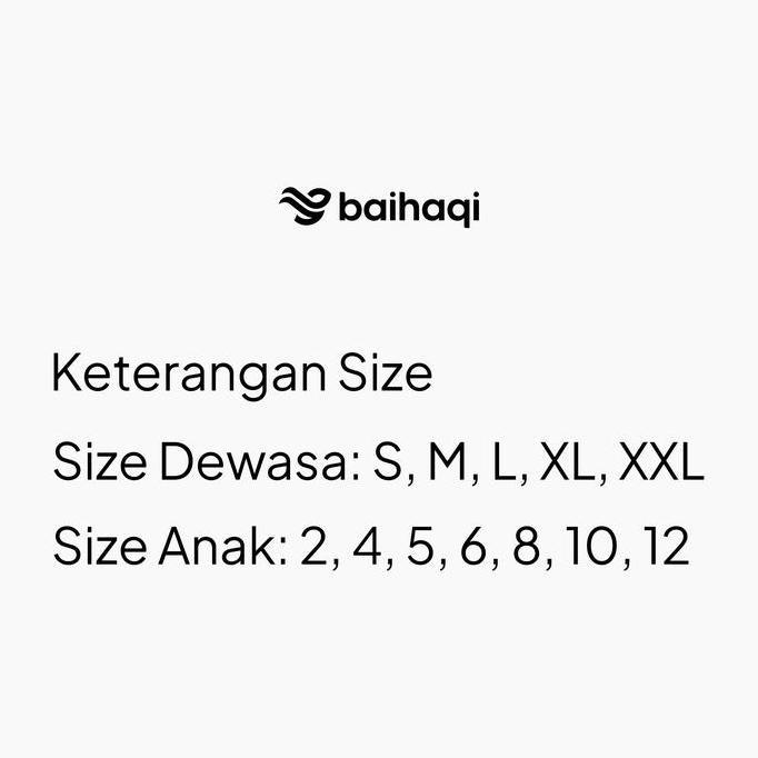 Baihaqi Kemko Couple Uswah Lengan Pendek BAKP58