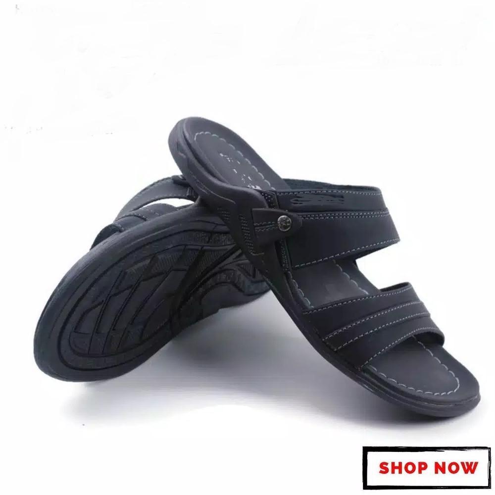 DISKON SANDAL KULIT PRIA IMPORT ASLI ORIGINAL  JNC 05 KICKERS MODEL TERBARU