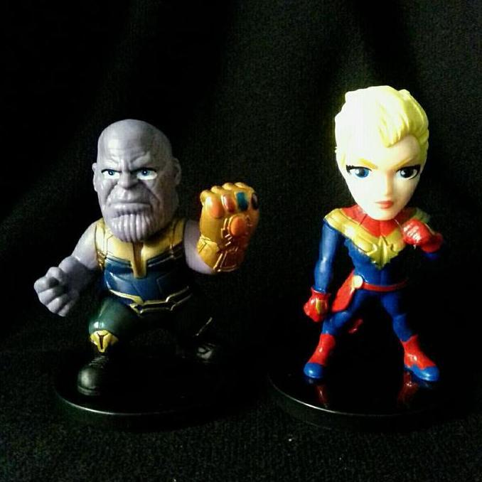 Jada Toys Metal KWS Marvel Captain Marvel dan Thanos