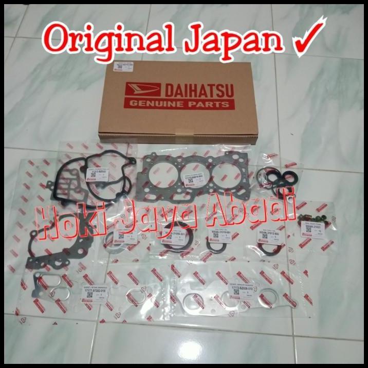 TERLARIS PACKING PAKING GASKET FULL SET ENGINE DAIHATSU XENIA 1.0 1000CC 1.000CC VVTI ORIGINAL JAPAN