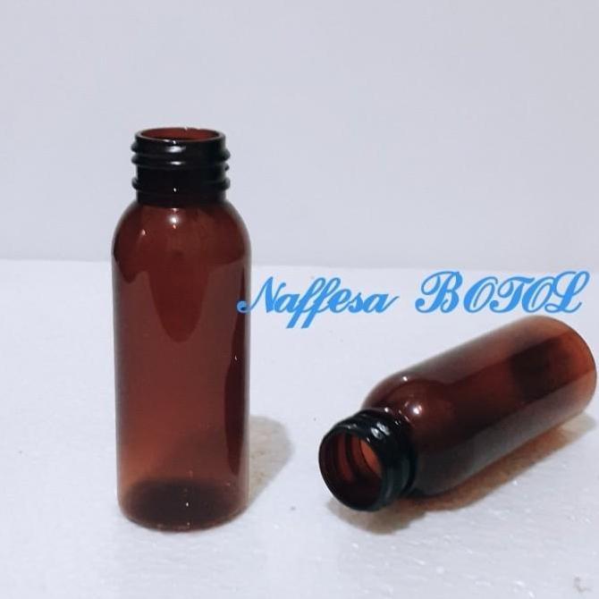 botol amber 60 ML NECK 24 / BOTOL COKLAT 60ml neck 24