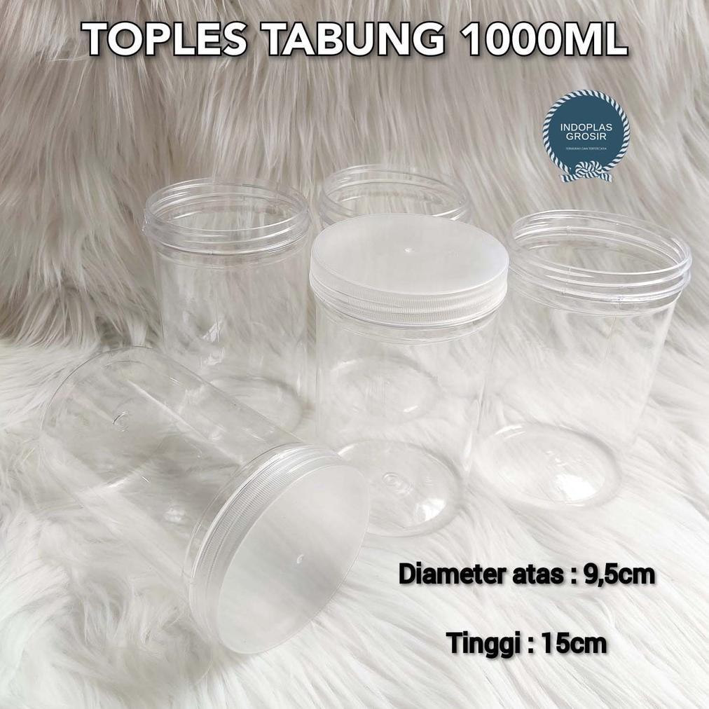 BEST SELLER TOPLES TABUNG EKONOMIS 1000 ML / TOPLES PLASTIK 1000 ML / TOPLES TABUNG 1000 ML