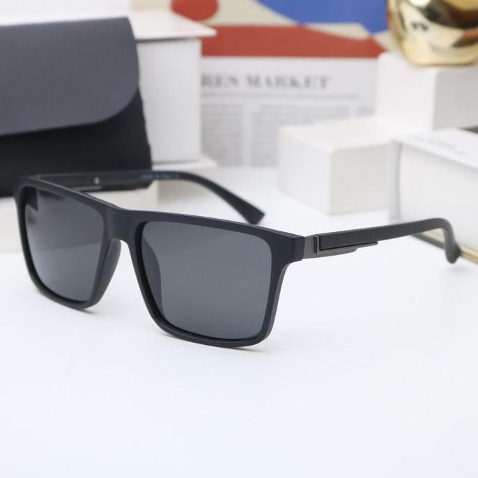 Free Dompet&LapCOD-2301Kacamata Hitam Polarized Photocromic Matahari Kacamata Fashion Korean Style P