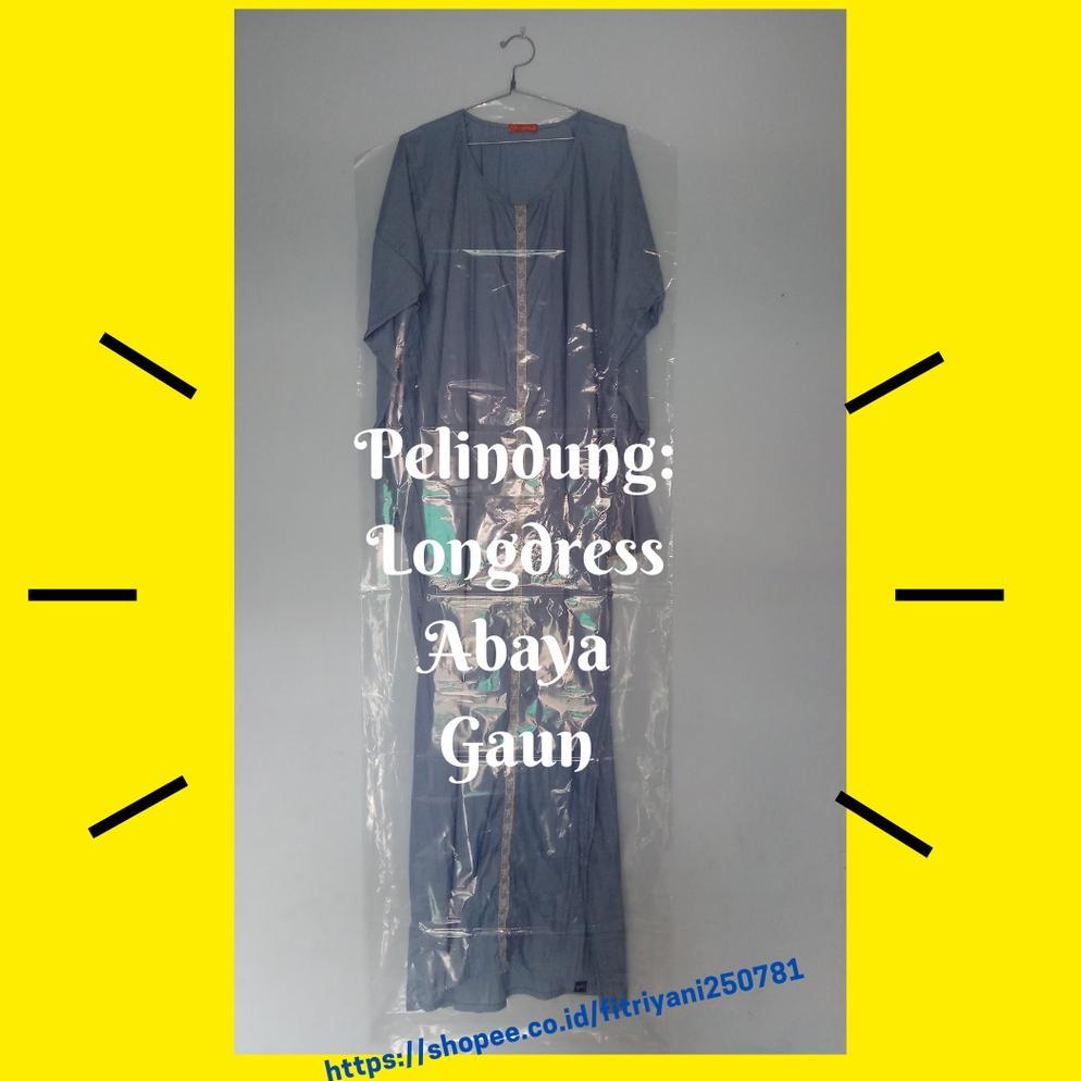 ARVUNECOLLECTIVE PELINDUNG LONGDRESS / ABAYA / GAUN / MUKENA GAMIS JUMBO PANJANG 60X180 CM UNTUK COV