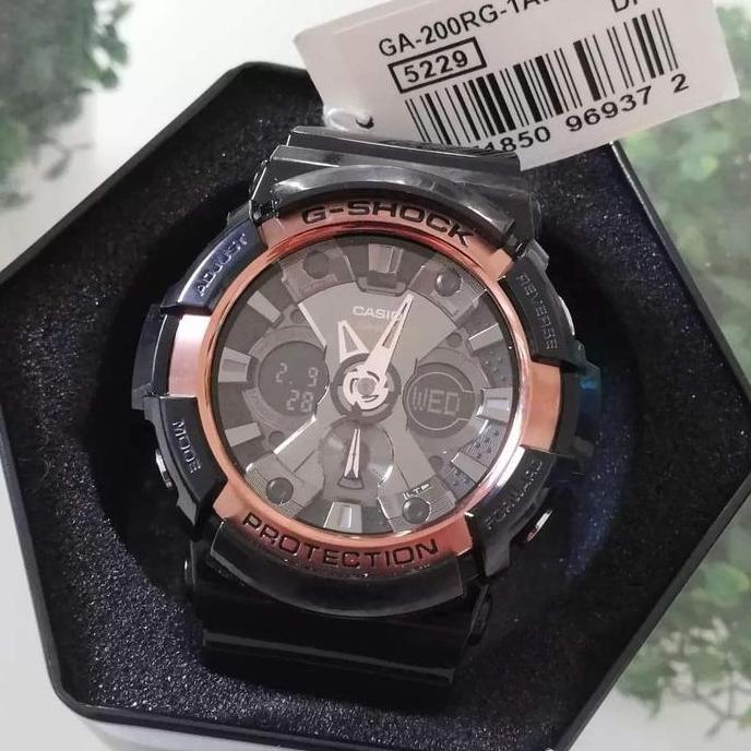 Ready JAM TANGAN CASIO G-SHOCK GA-200RG-1A GA-200RG-1ADR ORIGINAL