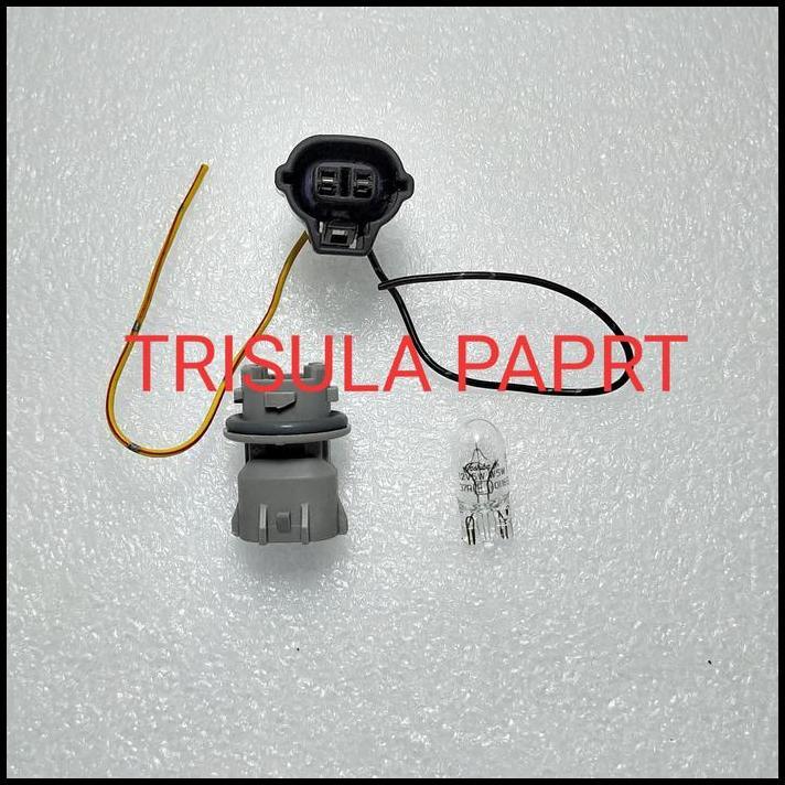 HOT DEAL SOKET+CONECTOR+BOHLAM 3 IN 1 ORISINIL BUAT LAMPU SENJA KIJANG KAPSUL. 