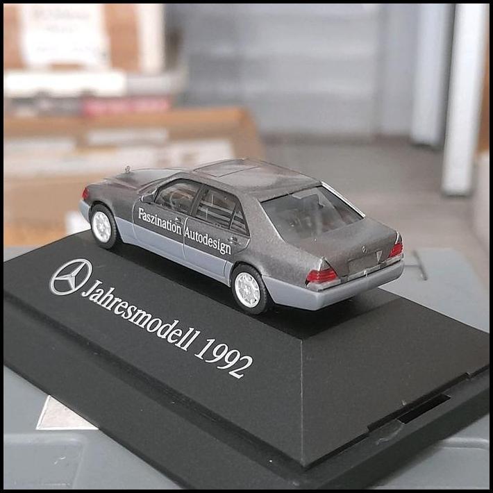 HOT DEAL HERPA SKALA 1:87 - HERPA MERCEDES BENZ 600SEL GREY MET (HH14) 