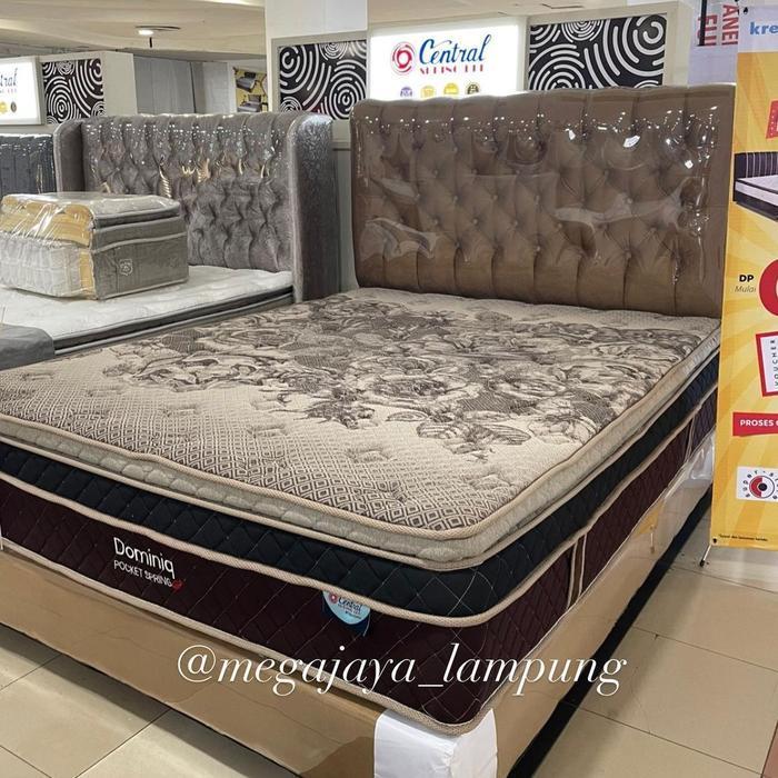 Central Springbed Dominiq Pocket Spring Bed Set