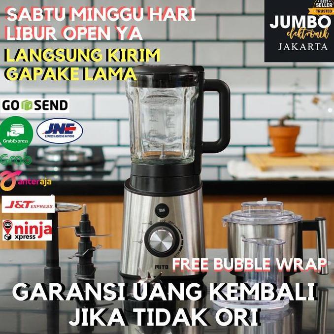 Mitochiba Mito Food Processor Blender BL100 BL 100 Omni Blade Garansi