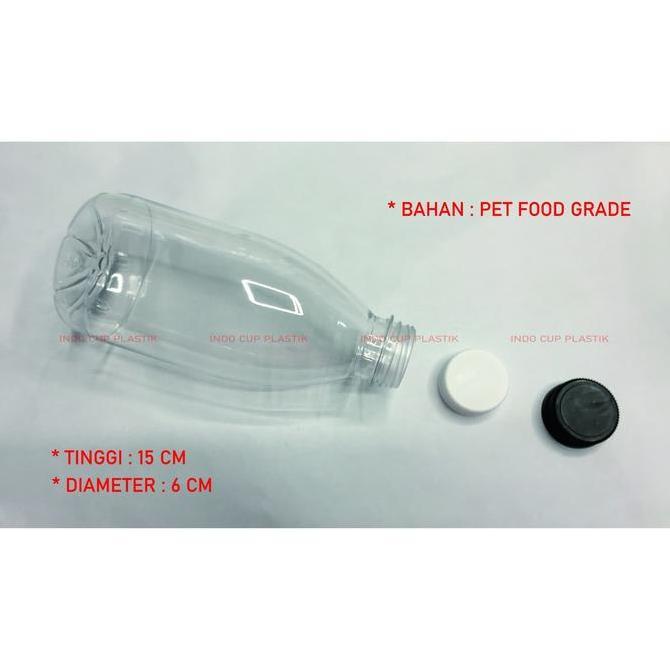 Botol Cantik 350 ml Tebal / Botol Plastik 350 ml /Valencia Tebal(26gr)