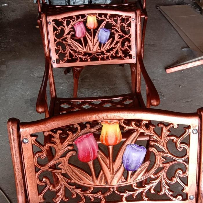 Kursi Taman Besi Tempa Canovas Premium