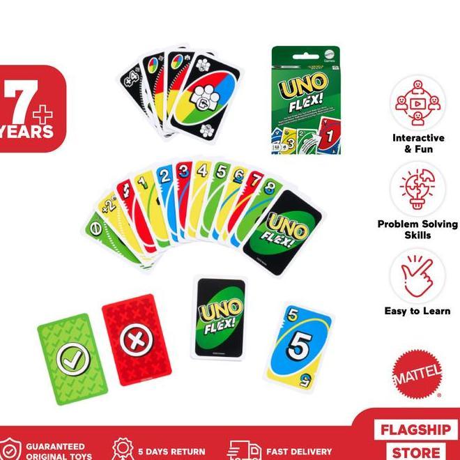 Uno Flex Card Game Permainan Kartu