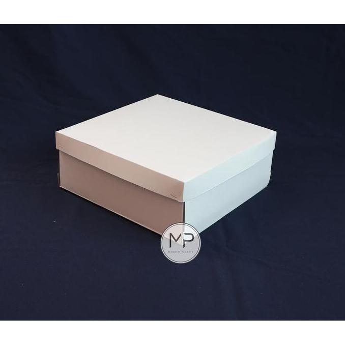 Dus Kotak Nasi / Dus Besek / Dus Duplex 310gr 25x25cm -50pcs