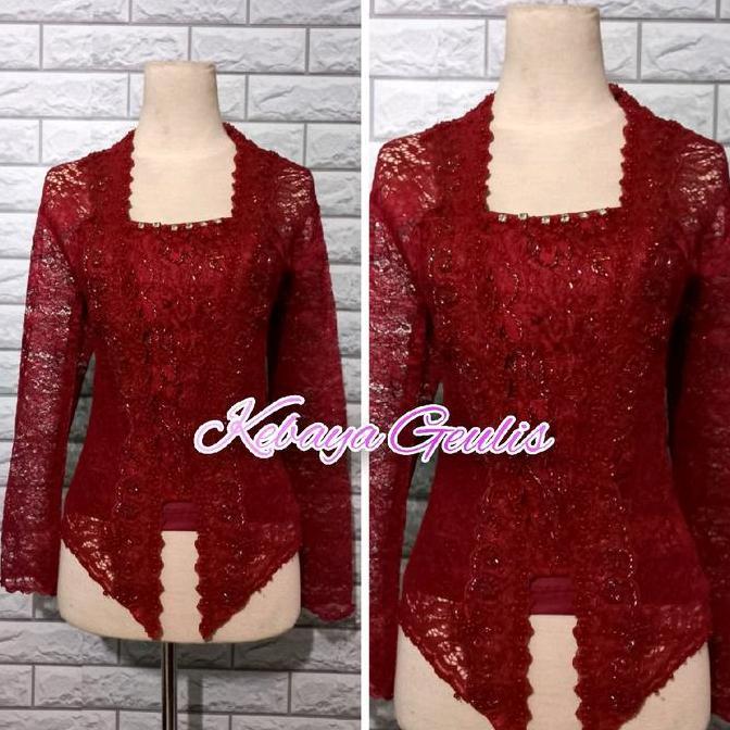 Atasan kebaya pesta kebaya wisuda kebaya abege kebaya bali kebaya kutubaru kebaya brukat full payet 