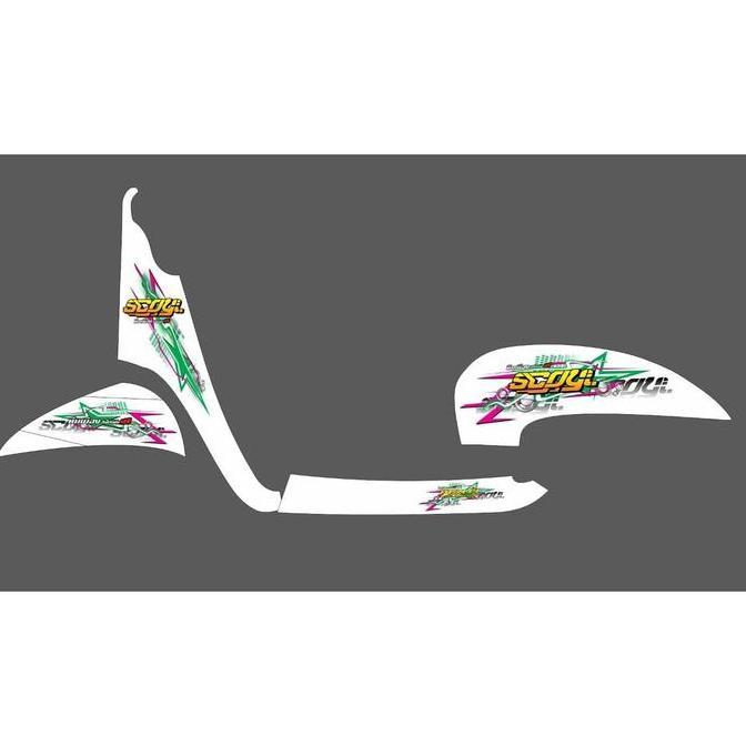 Striping Transparan Scoopy Striping Transparan Scoopy Fi Glowing