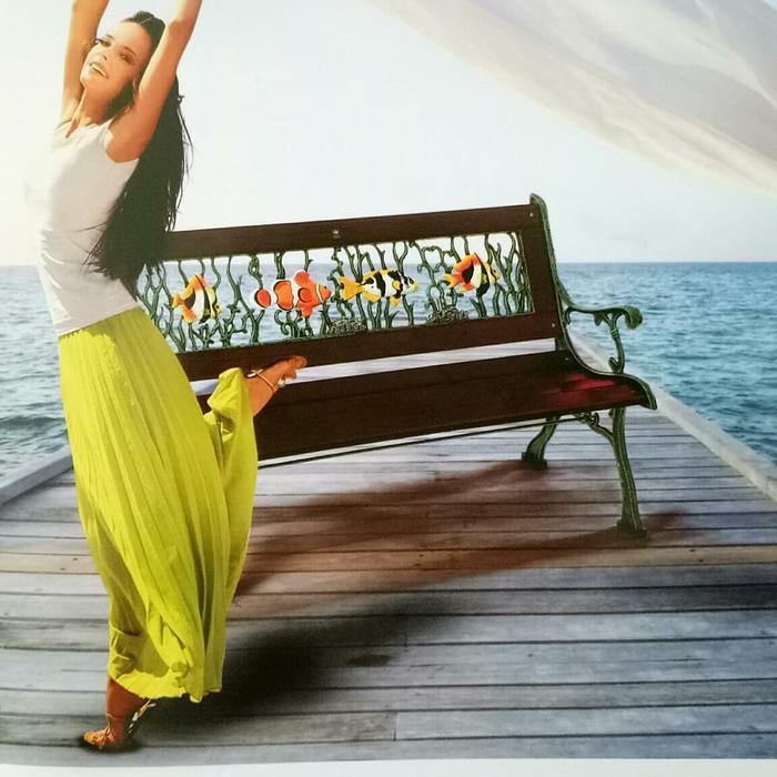 kursi taman bench besi kursi out door outdoor kursi tunggu kursi teras besi tempa