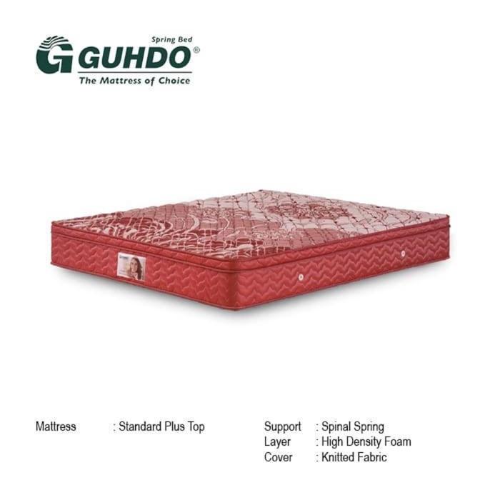 Kasur Guhdo Standard Plushtop 90x200 tanpa Divan/ Sandaran