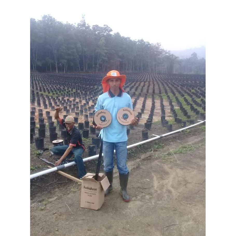 Selang Kabahose plastik/irigasi/ drip/PE 5 cm( untuk pipa 1 " inch )