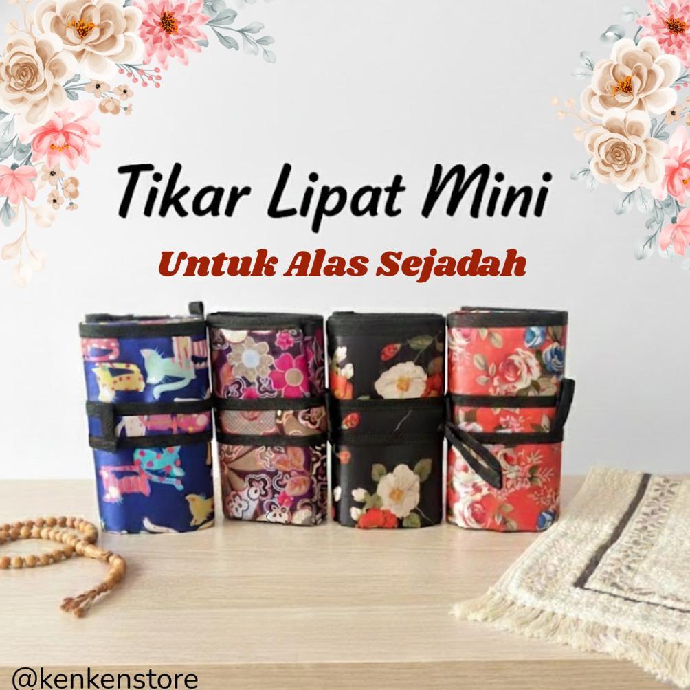 FREE ONGKIR TIKAR LIPAT PIKNIK MINI/ ALAS SAJADAH UKURAN LEBAR 72 X PANJANG 120