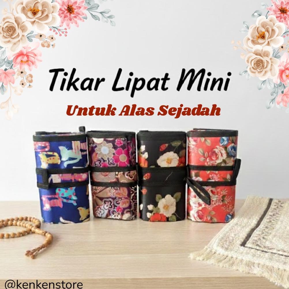DISKON TIKAR LIPAT PIKNIK MINI/ ALAS SAJADAH UKURAN LEBAR 72 X PANJANG 120