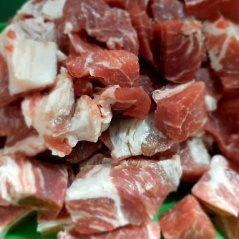 Kapsim Babi Kecap / Kapsim mentah potong Babi Kecap 500gr