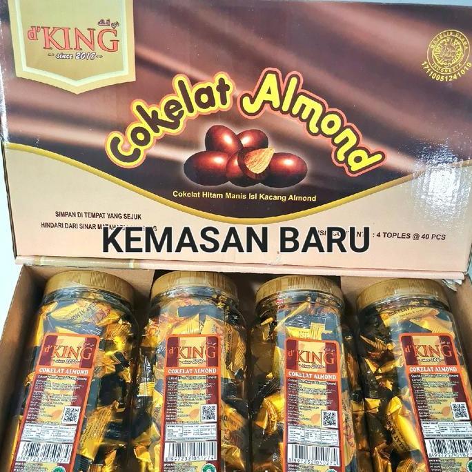 Cokelat Almond dKing Bonibol sedus HS