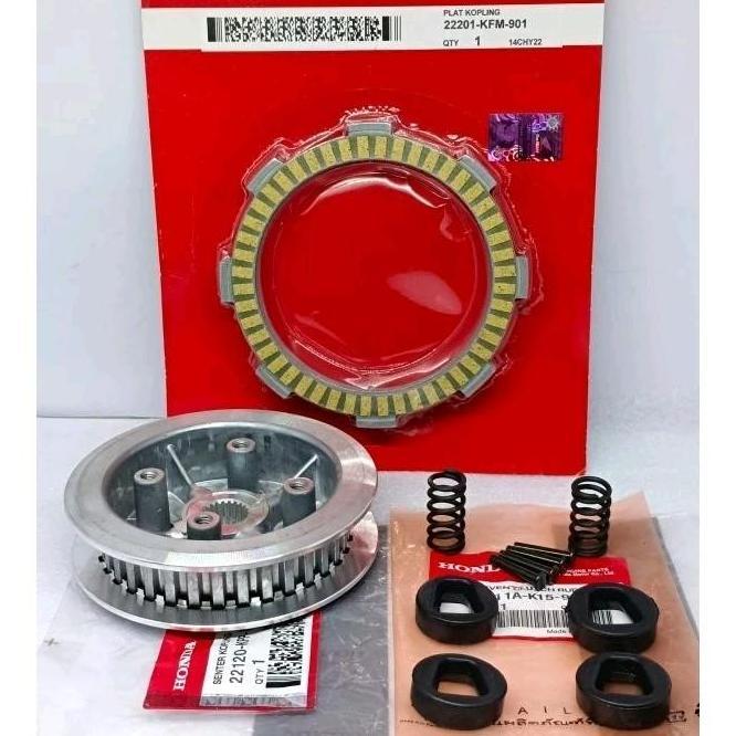 Paket Rumah Kopling KPP/K15 3Item Rumah Kopling+kampas kopling+karet kopling CB150R OLD CB150R Stree