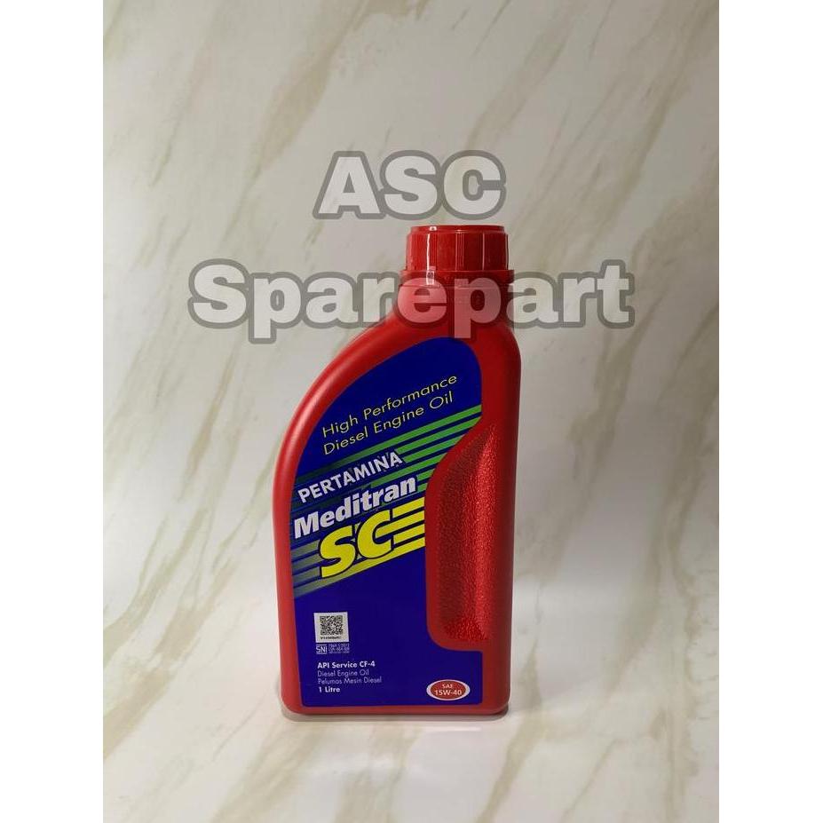 Ready Oli Pertamina Meditran SC 15W-40 Diesel - 1Liter