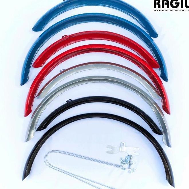 Spakbor Sepeda Spakbor Sepeda Mini Minion Hitam Lipat 20 Fender Mudguard