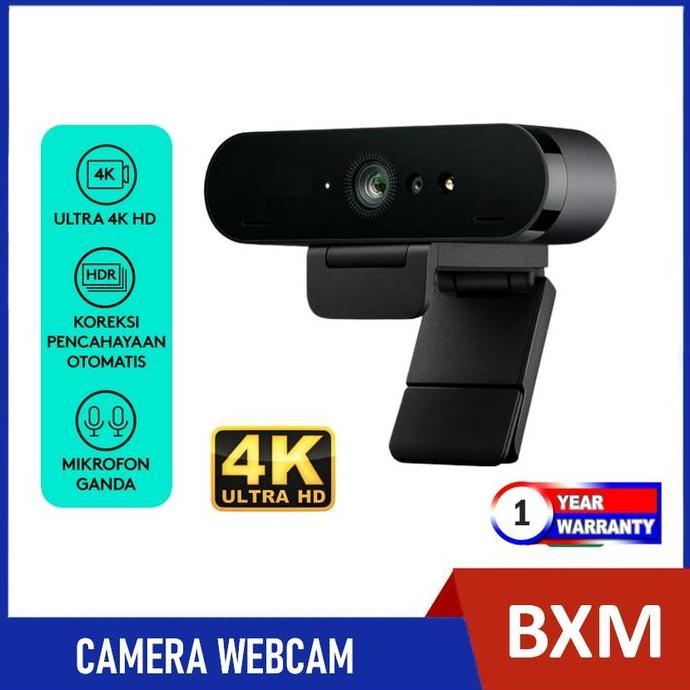 TERBARU - Webcam Brio 4K Ultra HD Kamera Webcam 4K Full HD Orginal