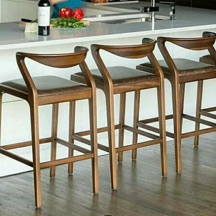 Kursi bar, stool bar jati, kursi bar terbaru, desain stool bar