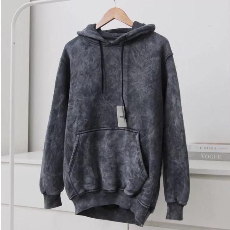 TERLARIS HOODIE SANDWASH WASHING POLOS UNISEX BASIC KATUN