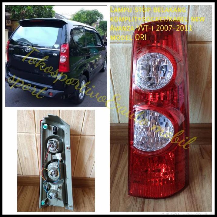 DISKON LAMPU STOP NEW AVANZA VVT-I 2007-2011 TAIL LAMP STOP LAMP AVANZA 2009 