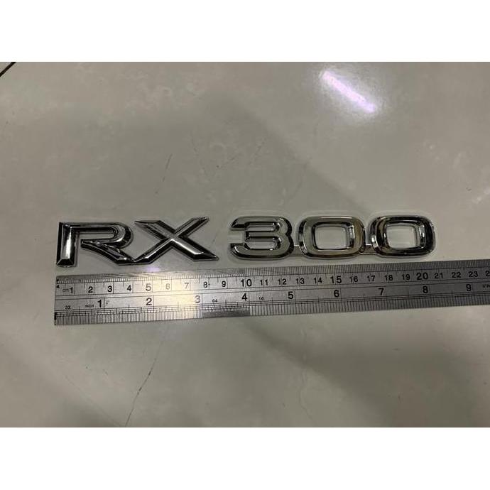 Emblem RX300 untuk bagasi Lexus Toyota Harrier