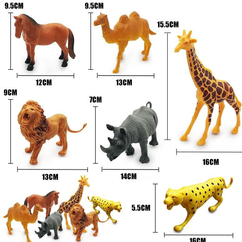 ORIGINAL FOURBEAR MAINAN EDUKATIF MINIATUR ANIMAL DINO DINOSAUR KARET VYNIL DINOSAURUS TYREX