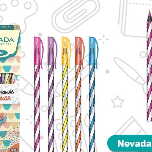 Grosir 1Gross Pen Ulir Nevada // Pen Lilin // Pen Murah //