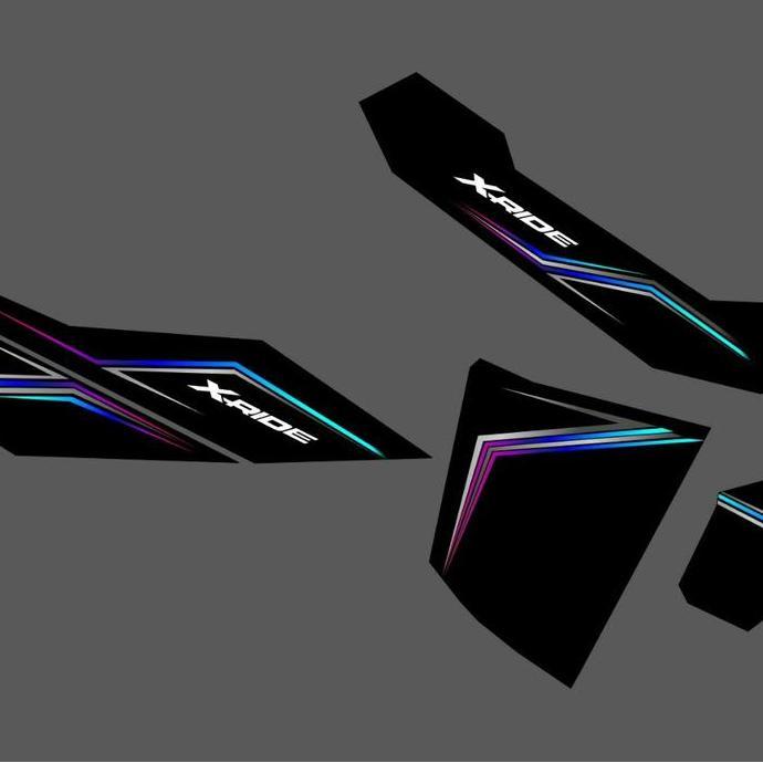 Striping Transparan Yamaha Striping Transparan Yamaha Xride 115 Simple Elegan