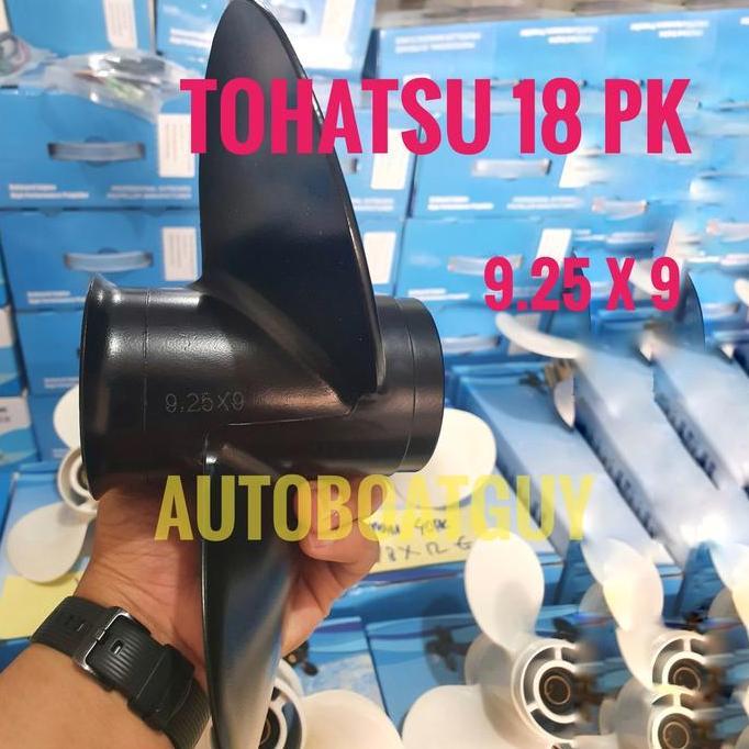 Propeller Tohatsu 18 PK Kipas Baling Mesin Tempel Tohatsu 18 HP murah