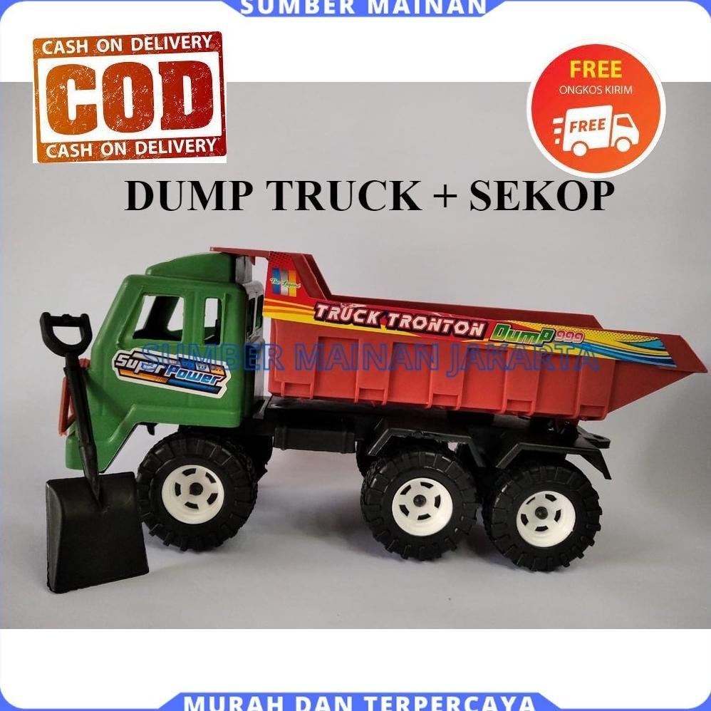 MURAH Mainan Anak Mobil Mobilan Dump Truk Bak Pasir Konstruksi Plastik