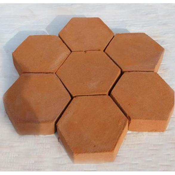 Cetakan Paving Blok atau Cetakan Semen Paving block Hexagonal taman